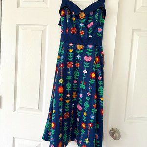 Disney Dress Shop It's A Small World Pin Up Dress Size L